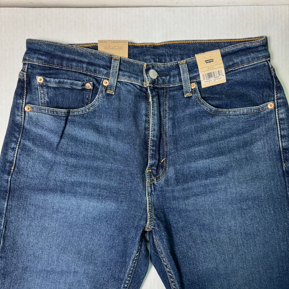 Levi's 505 Straight Leg Jeans Men's Size 32x30 NWT Denim - Picture 6 of 7